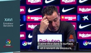 34e j. - Xavi : “Ansu Fati est un joueur spécial”