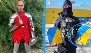 Guerre en Ukraine : fabricant d'armures médiévales, il se reconvertit dans les plaques balistiques