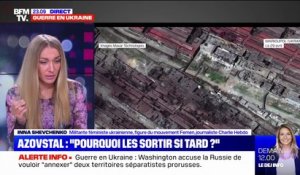 Inna Shevchenko: "Ce qui reste de Marioupol, c'est la résistance"