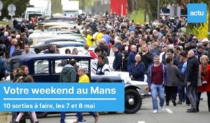 10 sorties au Mans les 7 et 8 mai 2022