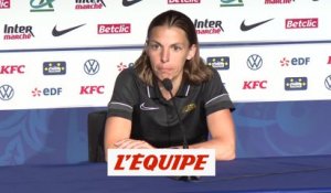 Frappart : « C'est du stress positif » avant d'arbitrer la finale - Foot - Coupe (Finale)