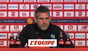 Gourvennec : «Une défaite cruelle» - Foot - L1 - Lille