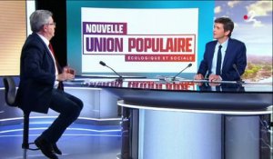 Le Smic à 1400 euros sera immédiat promet Jean-Luc Mélenchon en cas de victoire de l'union de la gauche en vue des législatives 2022