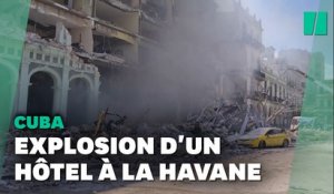 À Cuba, l'explosion d'un hôtel fait plus d'une vingtaine de morts