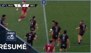 PRO D2 - Résumé Rouen Normandie Rugby-AS Béziers Hérault: 26-21 - J29 - Saison 2021/2022