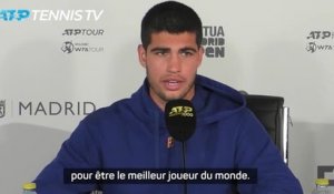 Madrid - Alcaraz : "Très envie de me battre pour gagner Roland-Garros"