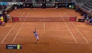 Rome - Pablo Carreño Busta domine Federico Delbonis