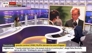 Affaire Squarcini-LVMH : Bernard Arnault "achète la police et de l'autre côté il achète la justice", tacle François Ruffin