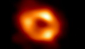 Voici la première image d’un trou noir au centre de notre galaxie, la Voie lactée