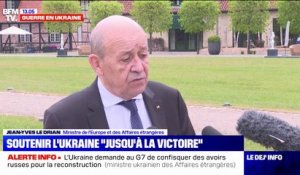 Jean-Yves Le Drian appelle à soutenir l'Ukraine "jusqu'à la victoire"