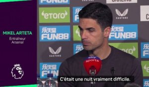 Mikel Arteta : “Newcastle était 100 fois meilleur que nous”