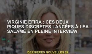 Virginie Efira : Ces deux piques discrètes se lancent dans un entretien avec Léa Salamé