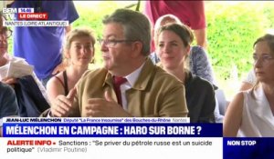 Sécheresse: "notre victoire électorale signifiera une première immense nationalisation", affirme Jean-Luc Mélenchon