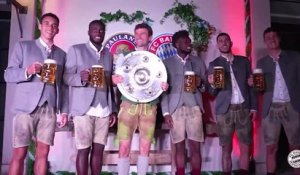 Bayern - La traditionnelle fête du titre de champion pour les Munichois