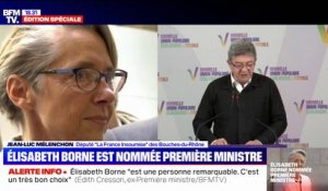 Élisabeth Borne Première ministre: pour Jean-Luc Mélenchon, "c'est une nouvelle saison de maltraitance sociale et écologique qui commence"