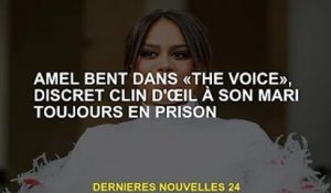 Amel Bent fait discrètement un signe de tête à son mari toujours en prison dans 'The Voice'