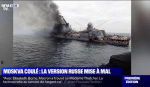 Navire Moskva coulé: des enregistrements audio mettent à mal la version russe de l'accident