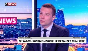 Jordan Bardella :«Je trouve qu'Emmanuel Macron s'enferme dans un choix tecno»