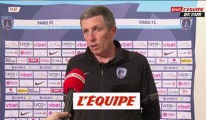 Laurey : «Ce n'est pas suffisamment équitable» - Foot - Barrages - Paris FC