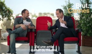 Brut.Cannes : Vincent Lindon discute avec Augustin Trapenard