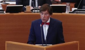 Discours d'Elio Di Rupo sur l'état de la Wallonie devant le Parlement