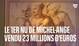 Un dessin de Michel-Ange adjugé 23 millions d'euros aux enchères à Paris
