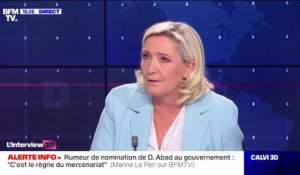Marine Le Pen sur la prochaine présidentielle: "A priori, je ne serai pas candidate, sauf circonstances exceptionnelles"