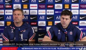 Replay : Conférence de presse de Mauricio Pochettino avant Paris Saint-Germain - FC Metz