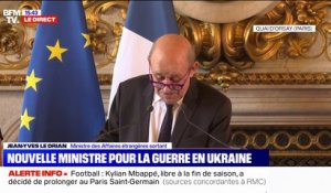 Australie: "La défaite du Premier ministre Morrisson me va très bien", affirme Jean-Yves Le Drian