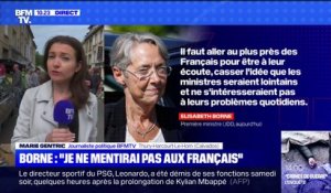 Élisabeth Borne: "Je ne mentirai pas aux Français"