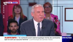 Proportionnelle: "Emmanuel l'a promis, je ne doute pas qu'il conduise au choix d'une loi électorale juste",  expose François Bayrou