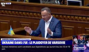 "Seule l'Ukraine a le droit de décider de son avenir": le président polonais favorable à une adhésion de l'Ukraine à l'Union européenne
