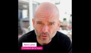 Rémi Lainé, président de la Scam, à Cannes pour L'Œil d'or - le Prix du documentaire 2022