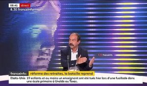 Retraites : "Négocier le report de l’âge légal, c’est non", dit Philippe Martinez (CGT)