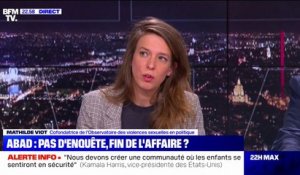 Affaire Abad: Mathilde Viot demande que "le ministre ne soit pas au-dessus des pratiques qui se produisent dans les entreprises"