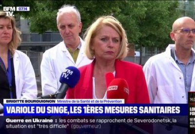 Variole du singe: 7 cas en France, assez de vaccins pour les cas contact, selon la ministre de la Santé