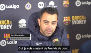 Barcelone - Xavi : “Nous comptons sur Frenkie de Jong”