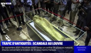 Un ancien président du Louvre accusé d'être impliqué dans un trafic d'antiquités