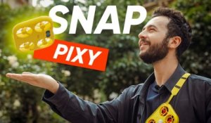 On a testé SNAP PIXY : le DRONE de Snapchat qui VOLE TOUT SEUL