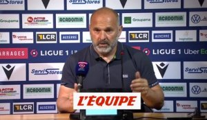 Dupraz : «On ne peut pas être déçus» - Foot - Barrage L1/L2 - Saint-Etienne