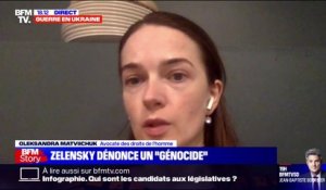 Oleksandra Matviichuk: "Il nous faudrait la mobilisation la plus forte de la CPI pour prouver et dénoncer" un génocide russe en Ukraine
