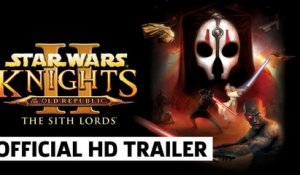 STAR WARS: Knights of the Old Republic II The Sith Lords Nintendo Switch Announcement Trailer