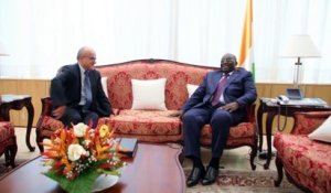 Le Vice président s'est entretenu avec l'ambassadeur de France en Côte d'Ivoire