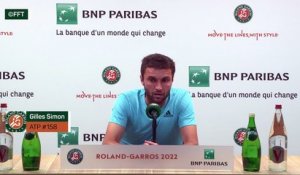 Roland-Garros - Simon : “Je suis très heureux”