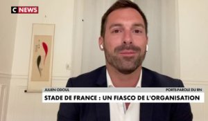 Incidents au stade de France : Pour Julien Odoul, «ce n’est pas la désorganisation policière qui est responsable, mais la désorganisation migratoire»
