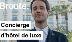 Son quotidien de concierge d'hôtel de luxe pendant le Festival de Cannes - Broute - CANAL+