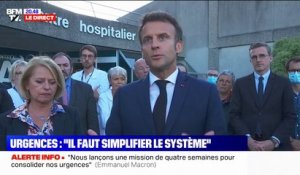 Emmanuel Macron sur les urgences: "On fera tout pour qu'elles tiennent" cet été