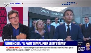 Urgences: pour Patrick Pelloux, les annonces d'Emmanuel Macron ne "répondent pas aux inquiétudes"