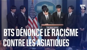 À la Maison Blanche, le groupe BTS dénonce les violences racistes contre des personnes asiatiques