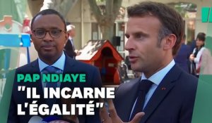 Emmanuel Macron explique pourquoi il a choisi Pap Ndiaye à l'Éducation
